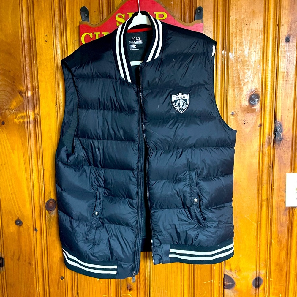 Polo By Ralph Lauren Bubble Vest worn once size xl